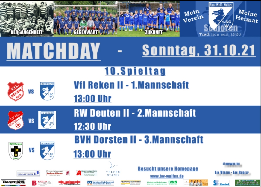Matchday: 10. Spieltag